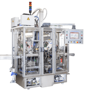 Tightness control machine for electric battery for the automotive industry